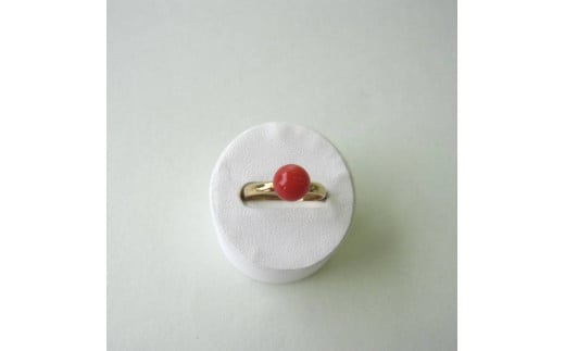 珊瑚職人館の珊瑚の指輪1高知県宿毛市200000衣類・装飾品・工芸品アクセサリー