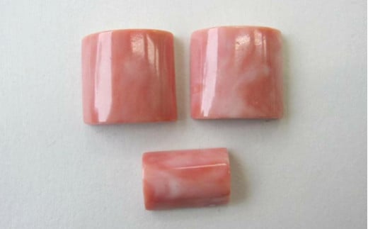 珊瑚職人館の珊瑚のカフスセット4高知県宿毛市150000衣類・装飾品・工芸品アクセサリー
