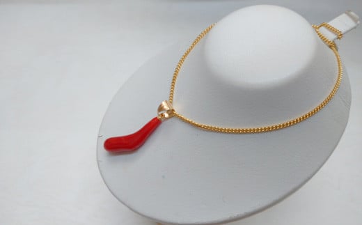 海の秘宝珊瑚:ペンダント19高知県宿毛市36000衣類・装飾品・工芸品アクセサリー