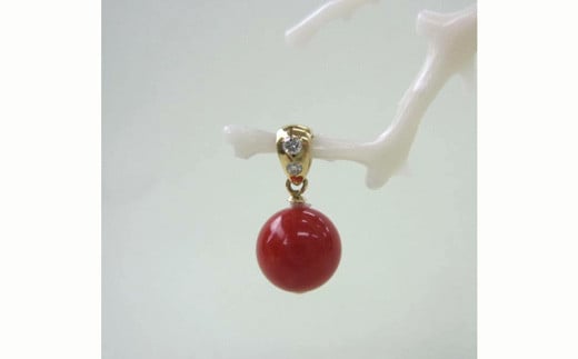 珊瑚職人館の珊瑚ペンダント64高知県宿毛市300000衣類・装飾品・工芸品アクセサリー