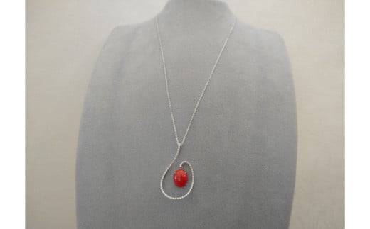 海の秘宝珊瑚:ペンダントヘッド02高知県宿毛市1080000衣類・装飾品・工芸品アクセサリー