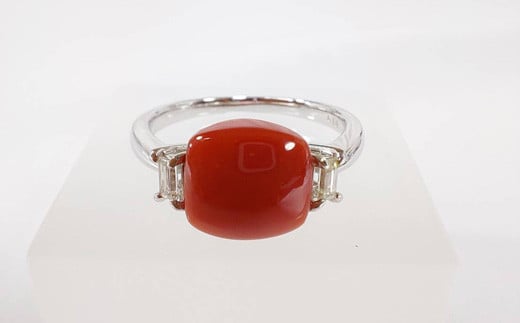海の秘宝珊瑚:PTリング高知県宿毛市900000衣類・装飾品・工芸品アクセサリー