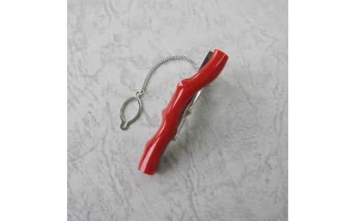 珊瑚職人館の珊瑚のタイピン11高知県宿毛市108000衣類・装飾品・工芸品アクセサリー