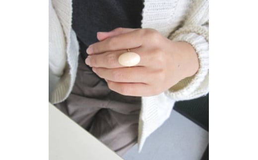 珊瑚職人館の珊瑚の指輪37高知県宿毛市150000衣類・装飾品・工芸品アクセサリー