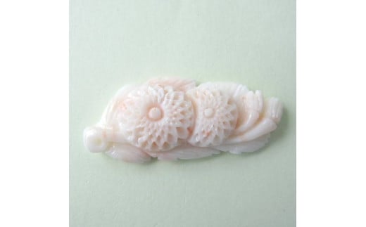 珊瑚職人館の珊瑚ブローチ36高知県宿毛市60000衣類・装飾品・工芸品アクセサリー