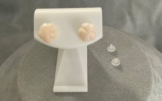 さんごの吉良:珊瑚ピアス1高知県宿毛市9000衣類・装飾品・工芸品アクセサリー