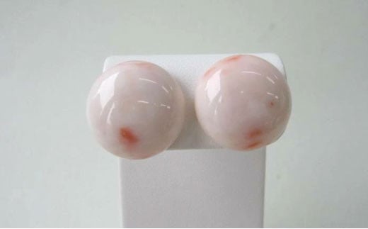 珊瑚職人館の珊瑚ピアス62高知県宿毛市70000衣類・装飾品・工芸品アクセサリー