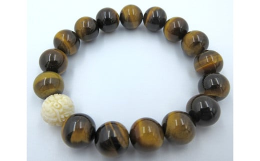 シナ海珊瑚メンズブレスレット1【総彫り・龍】高知県宿毛市160000衣類・装飾品・工芸品アクセサリー