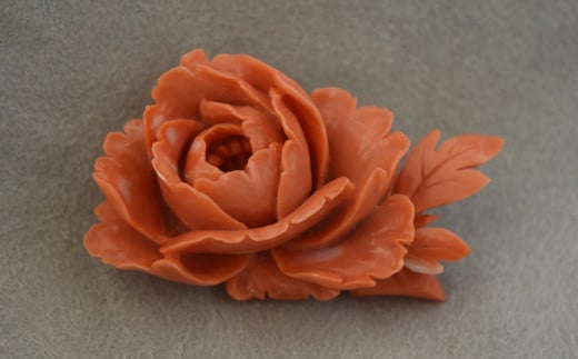 さんごの吉良:珊瑚の帯留め11高知県宿毛市1080000衣類・装飾品・工芸品アクセサリー