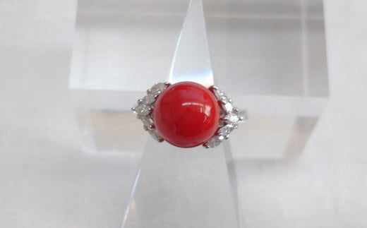 海の秘宝珊瑚:リング07高知県宿毛市2880000衣類・装飾品・工芸品アクセサリー