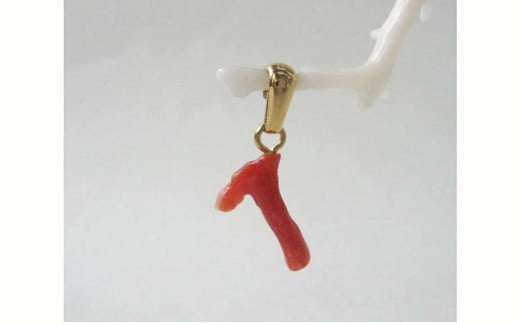 珊瑚職人館の珊瑚ペンダント187高知県宿毛市6000衣類・装飾品・工芸品アクセサリー