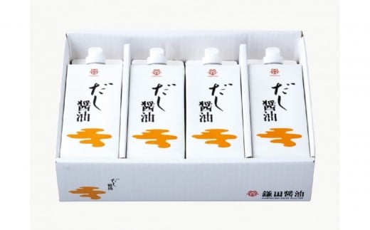【鎌田醤油】 だし醤油500ml 4本入 (ギフト用)香川県坂出市10000調味料・油醤油