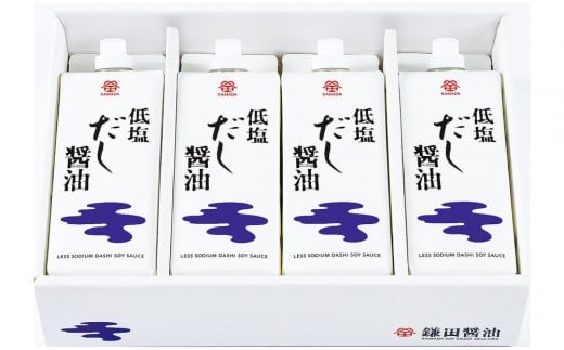 【全2回】【鎌田醤油】 低塩だし醤油500ml 4本入香川県坂出市19000調味料・油醤油