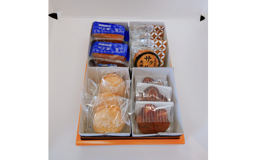 大吟醸焼き菓子詰め合わせ(小)(全4種類18点)広島県東広島市20000菓子・スイーツその他 和菓子