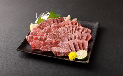 熊本 馬刺し 上霜降り トロ 300g (50g×6個) 馬肉 たれ 生姜熊本県水俣市39000肉ジビエ