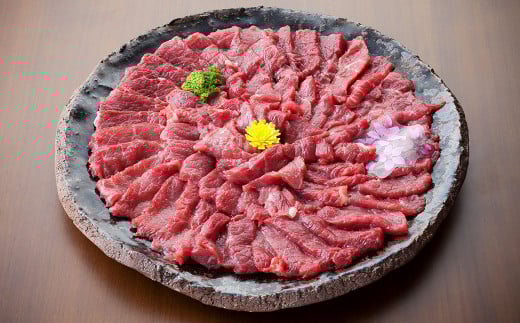 熊本 馬刺し 上霜降り トロ 800g (50g×16個) 馬肉 たれ 生姜熊本県水俣市78000肉ジビエ