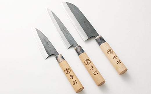 三徳包丁 165mm 柳刃包丁 165mm 舟行包丁 120mm 3本セット熊本県水俣市110000雑貨・日用品調理器具