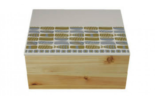 Njeco汎鮨蒔絵二段重箱(オフホワイト)和歌山県海南市26500衣類・装飾品・工芸品その他 装飾品・工芸品