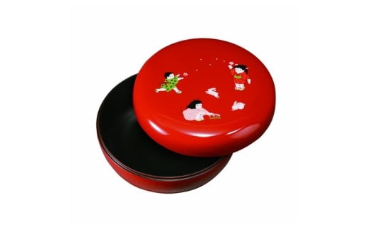 6.0寸 菓子器 ほほえみわらべ 大【YG94】和歌山県海南市14500雑貨・日用品食器・グラス