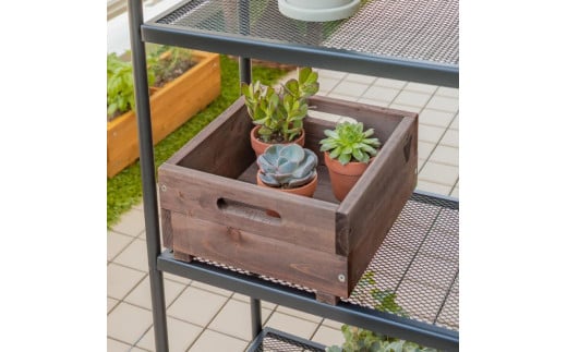 58405500 ベジテラスコンテナ ブラウンウッド和歌山県海南市9500衣類・装飾品・工芸品その他 装飾品・工芸品