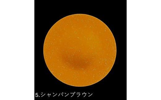 フラットプレート(D) 乱糸(マット仕上げ)シャンパンブラウン和歌山県海南市35000衣類・装飾品・工芸品その他 装飾品・工芸品