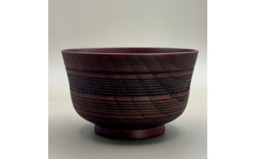 線面汁椀 朱和歌山県海南市13500衣類・装飾品・工芸品その他 装飾品・工芸品