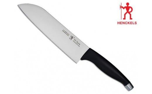 Henckels ヘンケルス 「 HIスタイル 三徳包丁 ブラック 180mm 日本製 」三徳 包丁 ステンレス 食洗機対応 岐阜県関市製【日本正規販売品】 16717-481岐阜県関市7000雑貨・日用品調理器具