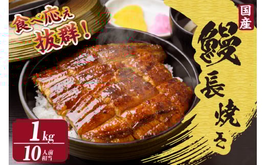 国産特大うなぎ長焼き5尾(約200g) 合計約1,000g以上(1665)愛知県知立市43000魚介・海産物うなぎ