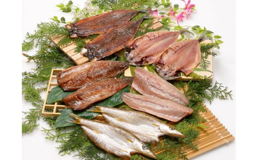 (定期便) (1便) 海の幸「九鬼のひもの詰合せ」5品 (2便)海の幸「九鬼ひものセット」5品 HS-17三重県尾鷲市17000魚介・海産物干物