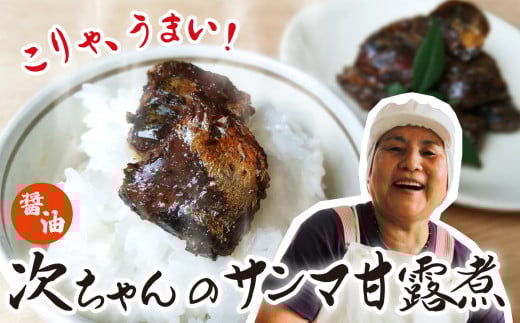 次ちゃんのさんまの甘露煮(醤油)100g×5個セット TS-2三重県尾鷲市7000魚介・海産物その他 魚介・海産物