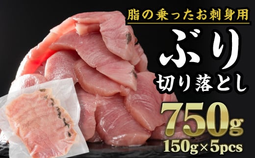 3ヶ月以内にお届け 生食用 ブリ 切り落し 大満足750gセット(150g × 5パック) 小分け ブランド ぶり 鰤 ブリ ぶりしゃぶ しゃぶしゃぶ 魚 切り身 真空 人気 ランキング 高級 大満足 美味しい