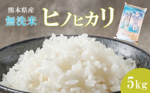 無洗米 ひのひかり 5kg 熊本県産 | 米 こめ お米 おこめ 白米 精米 ヒノヒカリ 熊本県 玉名市熊本県玉名市16500米・パン白米