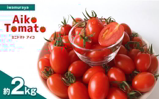 『岩村屋』 ミニトマト アイコ 約2kg | 果物 トマト ミニトマト アイコ 熊本 玉名熊本県玉名市10000野菜・きのこトマト