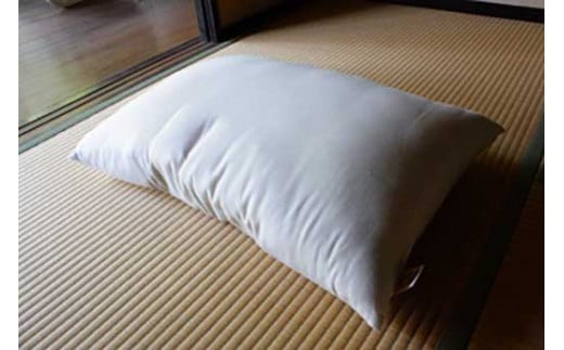 (男性用)希少な富山産の綿で作った快眠、肩腰楽・和綿まくら富山県富山市154000雑貨・日用品寝具・タオル