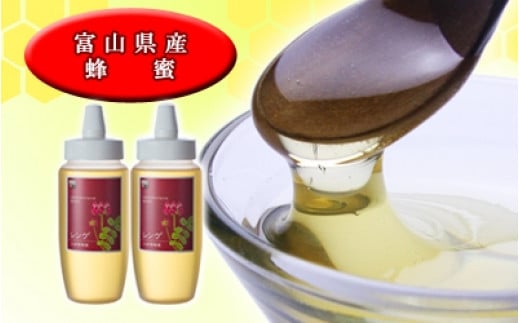 【国産高級蜂蜜】富山県産レンゲ蜂蜜500g 2本セット富山県富山市42000鍋セット・総菜・加工食品ジャム・はちみつ