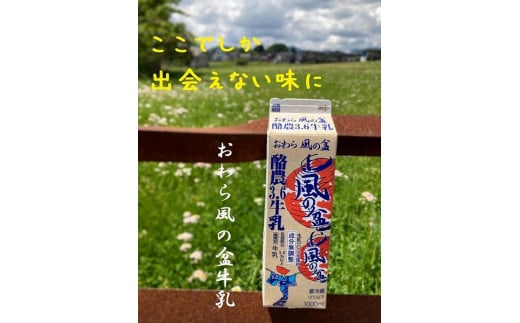 Yatsuo MILK 1L(牛乳)【4本セット】富山八尾の特製おわら牛乳富山県富山市12000卵・乳製品牛乳・乳飲料