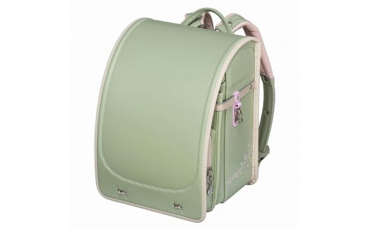 【ピスタチオグリーン×ベージュ】フィットちゃんランドセル プティガール安ピカッ楽ッション富山県富山市284000衣類・装飾品・工芸品鞄・バッグ