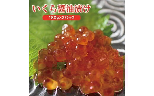 598 庄内浜の香箱「遊佐の味2p」 いくらの醤油漬け180g×2パック山形県遊佐町16000魚介・海産物いくら