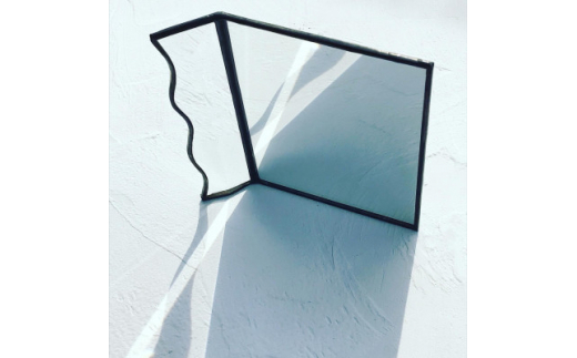 カットグラスが美しい鏡 1枚【1380319】埼玉県戸田市21000衣類・装飾品・工芸品その他 装飾品・工芸品