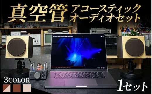 MHaudio 真空管アコースティックオーディオセット (ツートン)長野県岡谷市752000電化製品家電