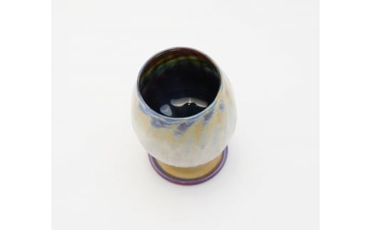 Ceramica Stripes Tulip セラミカストライプチューリップ(ハレの日のグラス)<カラー:青>大阪府河内長野市19000雑貨・日用品食器・グラス