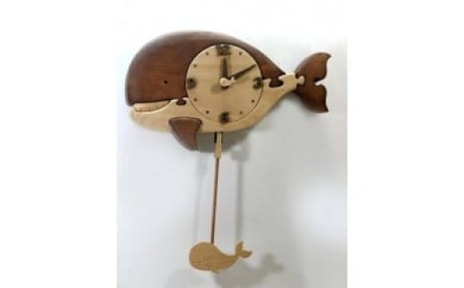 【ご自宅用】 クジラの時計大阪府河内長野市52000衣類・装飾品・工芸品その他 装飾品・工芸品