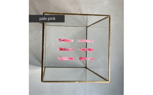アクリル製ショートバレッタ pale pink(ペールピンク) eME barretta 2 short 髪留め ヘアクリップ ヘアアクセサリー大阪府河内長野市6000衣類・装飾品・工芸品アクセサリー