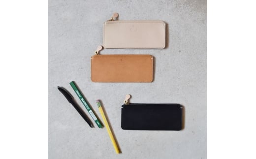 Teha’amana Square pencase Basic テハマナ スクエアペンケース ベーシック ブラック 革 皮 雑貨 おしゃれ レザー 本革 こだわりの逸品 地域特産品 ギフト 自分用 人気 おすすめ大阪府河内長野市190