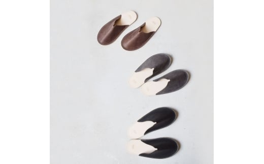 Teha’amana Slipper Smoke M テハマナ スリッパ スモーク M ブラウン 革 皮 雑貨 おしゃれ レザー 本革 こだわりの逸品 地域特産品 ギフト 自分用 人気 おすすめ大阪府河内長野市30000衣類・装飾品・