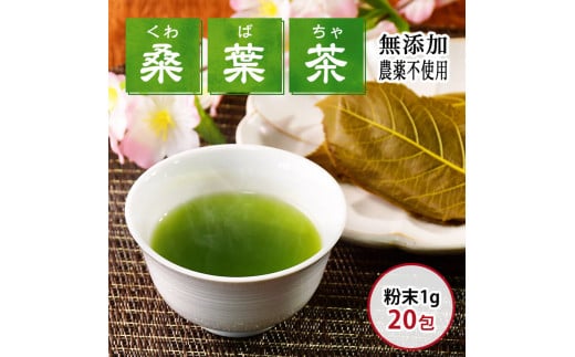 松崎町産桑葉茶 粉末100g入+スティック20包入×1個静岡県松崎町10000お茶・飲料お茶
