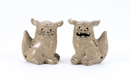 <受注生産品>ミニミニシーサー★カラー:白★|沖縄 那覇市 雑貨 日用品 民芸品 工芸品   伝統 文化  シーサー  やちむん沖縄県那覇市19000衣類・装飾品・工芸品その他 装飾品・工芸品