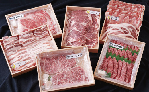 B277p 《定期便》長崎和牛A4&長崎SPF豚月替わり旨さの定期便【6回お届け】長崎県佐世保市108500肉牛肉