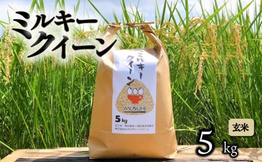 【令和7年産先行受付】 ミルキークイーン 5kg 玄米 令和7年産 新米 米 こめ コメ お米 ご飯 ミルキークイーン ミルキークィーン 先行受付 令和7年 滋賀 彦根滋賀県彦根市14000米・パン白米