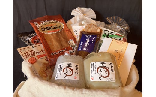 生産量日本一 昭和の蒟蒻セットB群馬県昭和村10000鍋セット・総菜・加工食品その他 鍋セット・総菜・加工食品